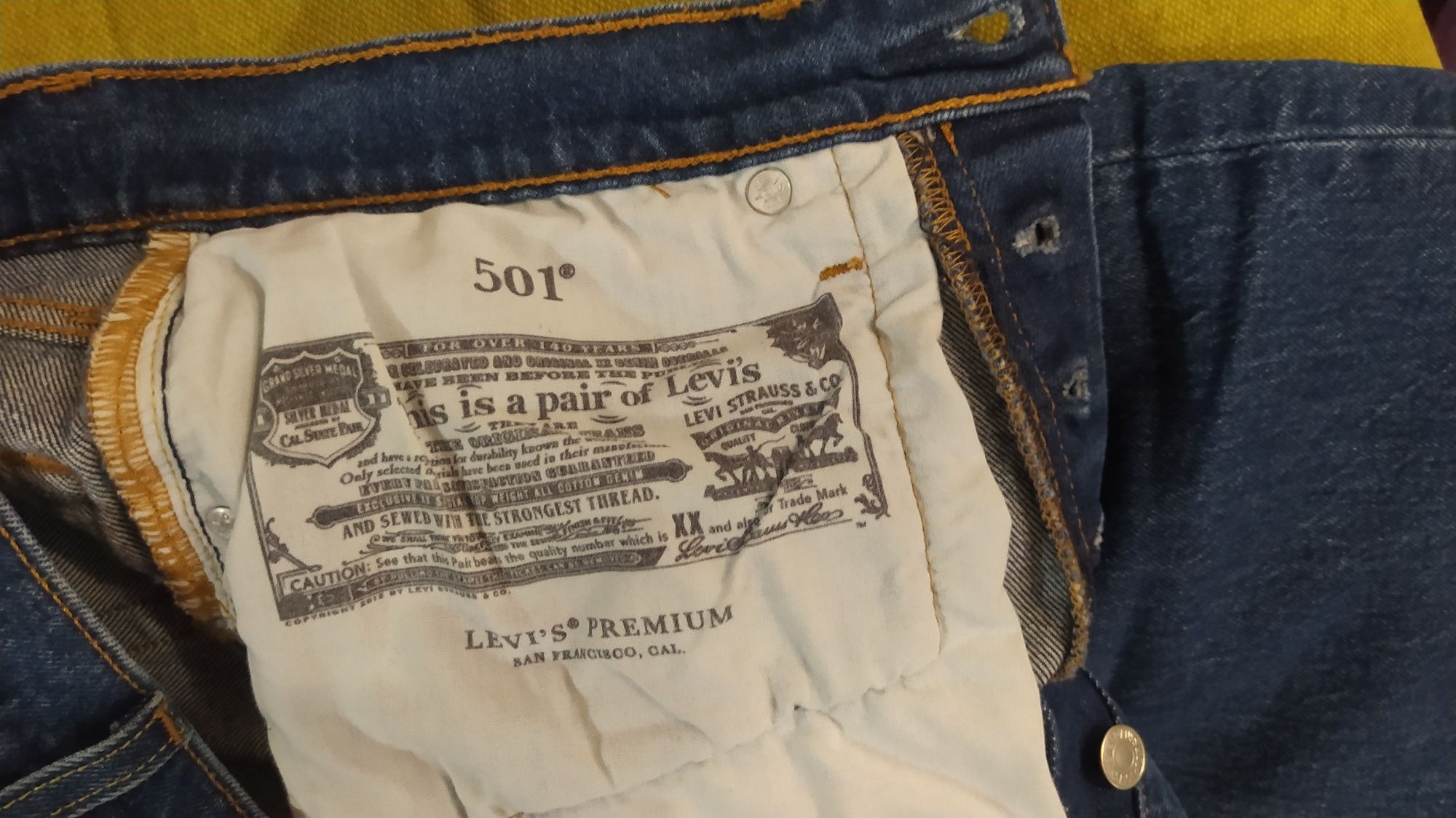 Levi's 501 джинсы размер 44