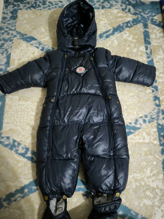 Детский зимний комбинезон