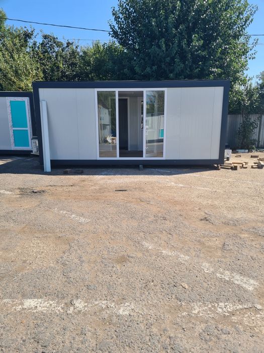 Container birou vestiar, grup sanitar magazievitrina dormitor muncitor