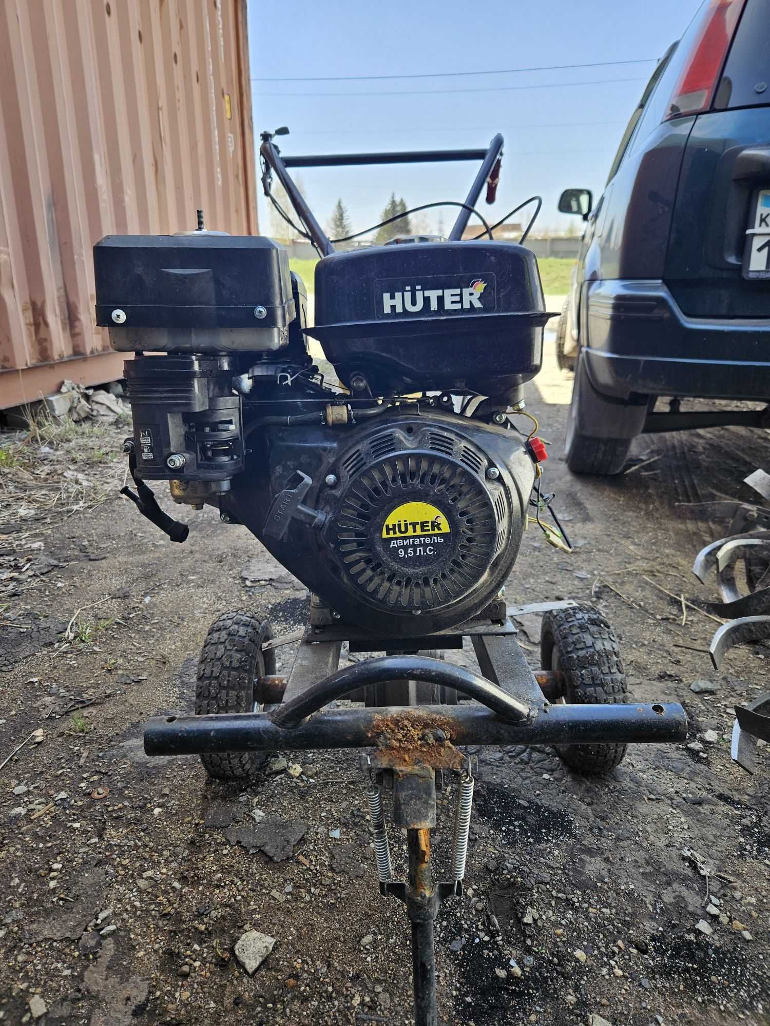 Продаётся мотоблок Hunter MK 9500 9.5 лс