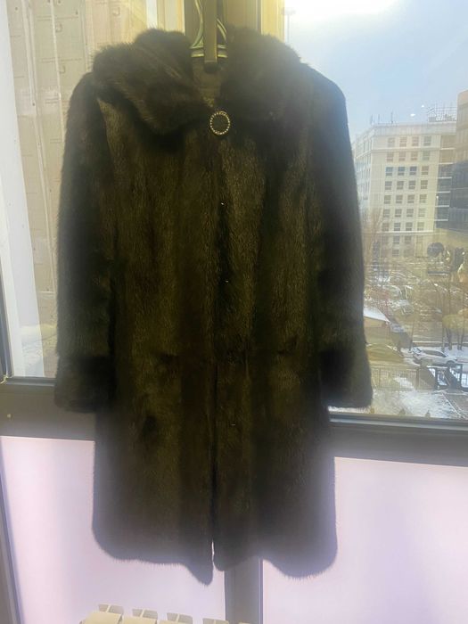 Норковая шуба б/у