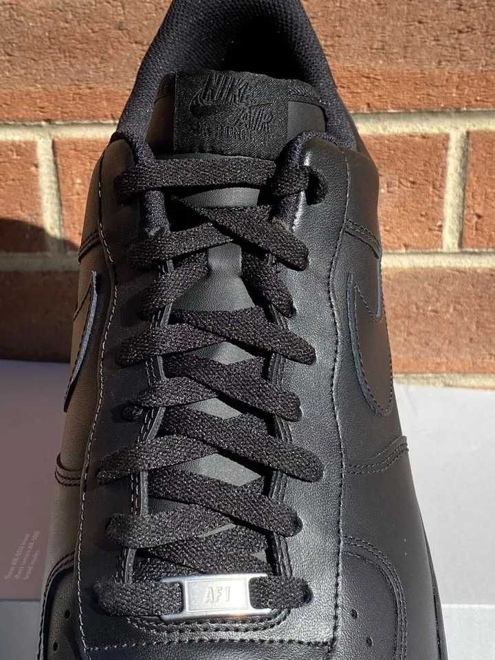 (от/до 36-47 номер) Nike Air Force 1 07' Triple Black