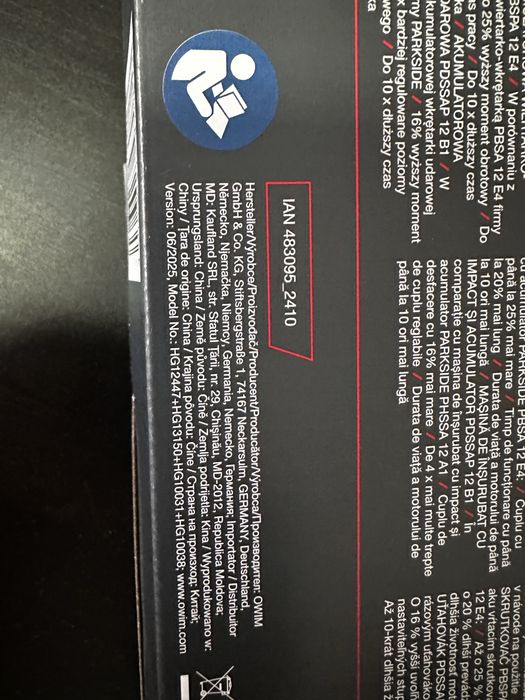 Set Filetanta + Impact Parkside