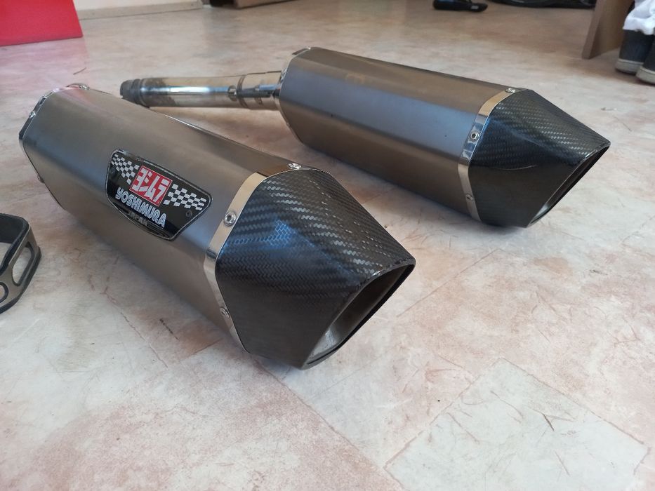 Suzuki Hayabusa Ауспуси Yoshimura Heptha Force Генерация