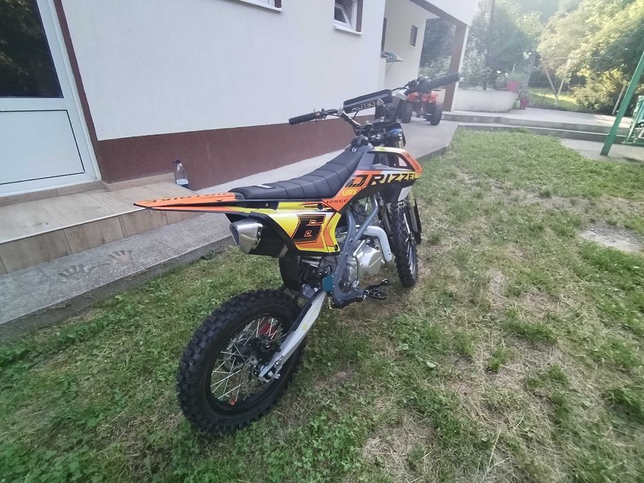 Motocicletă Motocross 125 cc Pit Bike Nitro Motors Nouă
