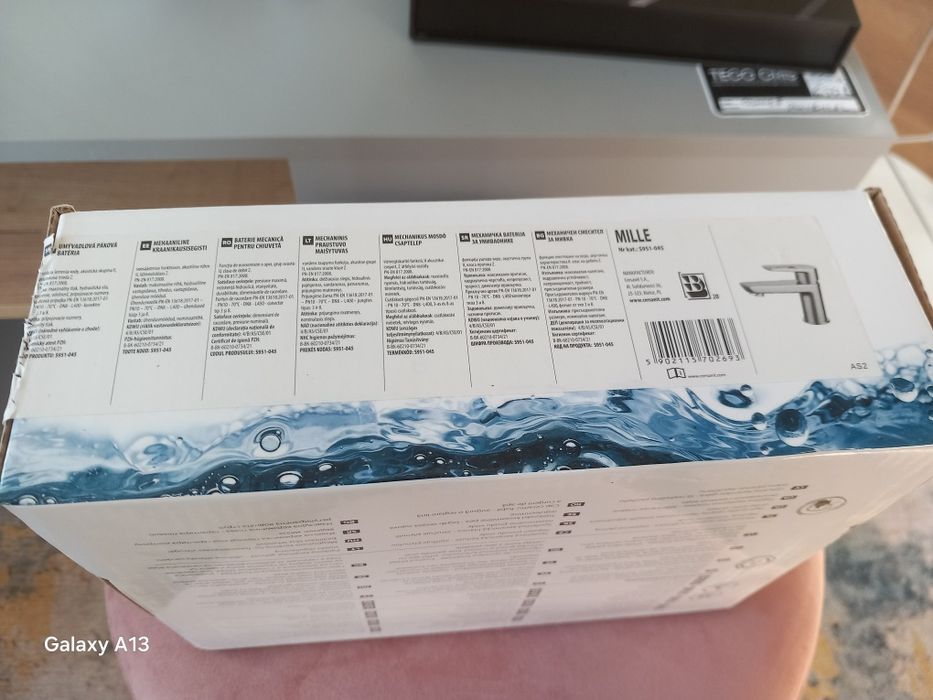 Baterie sanitara chiuveta lavoar baie CERSANIT POLONIA