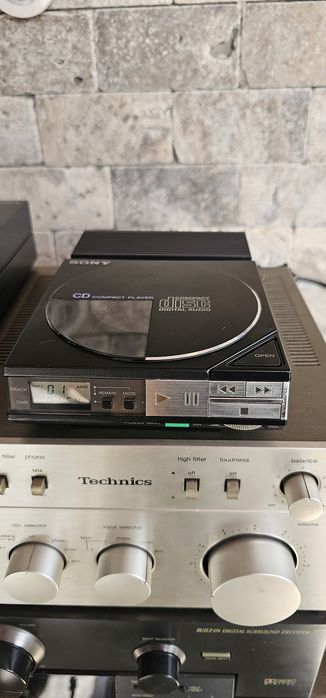 Cd player sony discman d 50 1984
