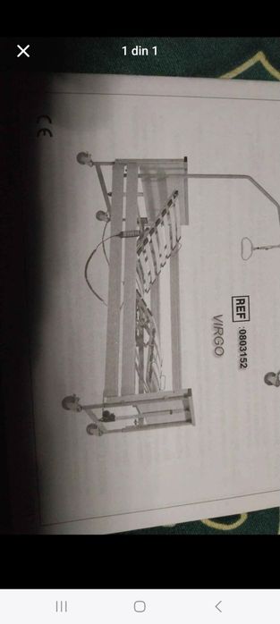 Pat pentru persoane cu dizabilități.