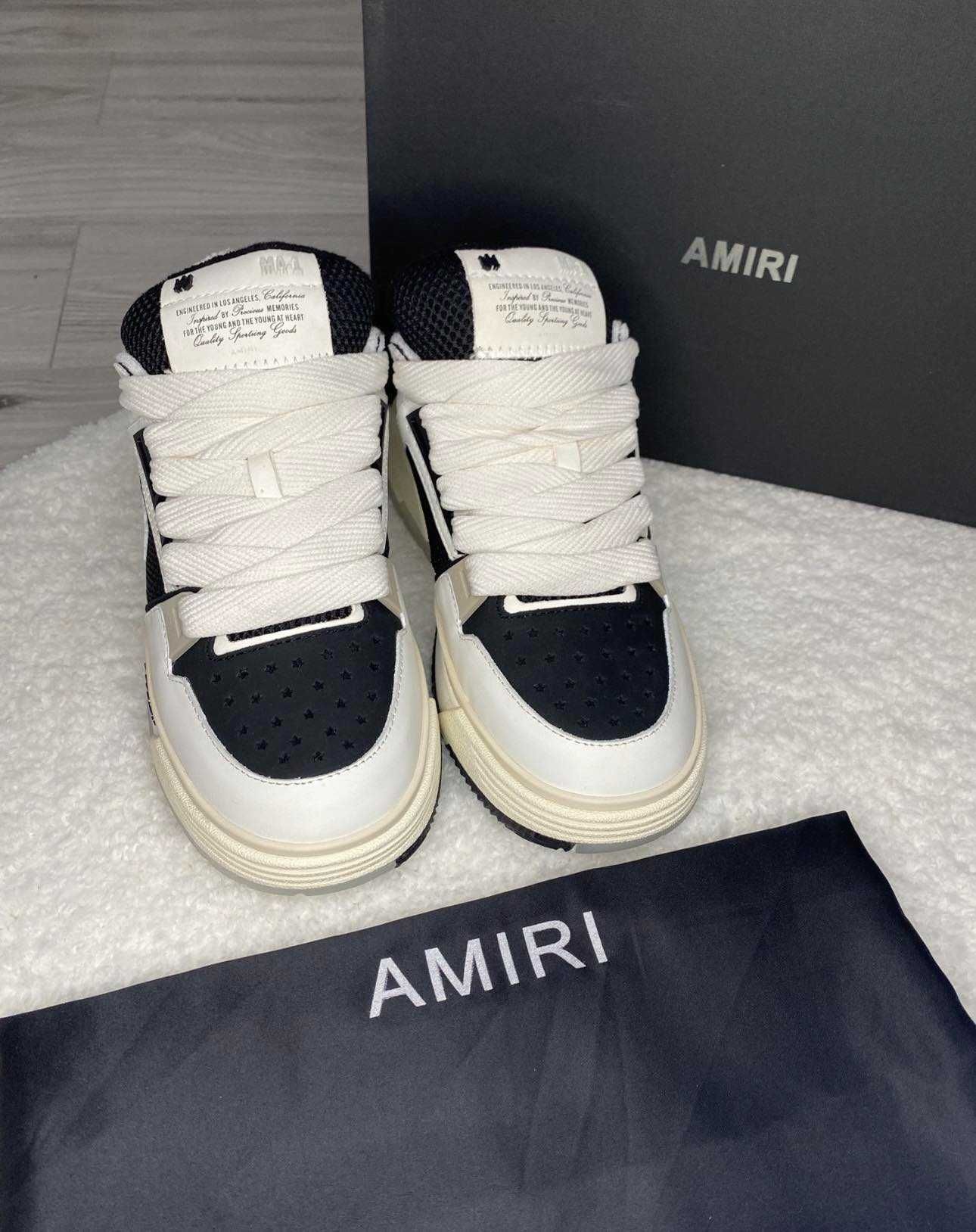 Adidasi Sneakersi AMIRI Black&White