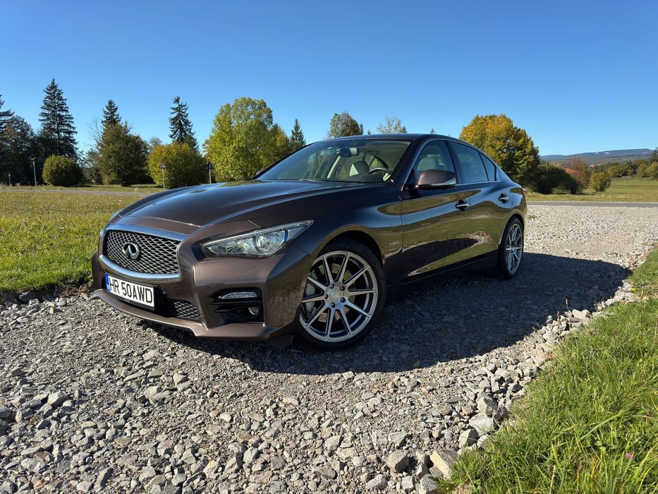Infiniti Q50 Primul proprietar în țară, discuri DBA, tobă finală Helmholtz