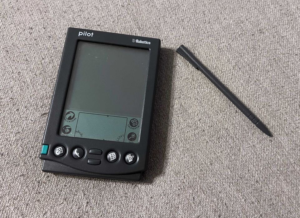 Palm Pilot 5000 vintage PDA colectie functionalitate neconfirmata