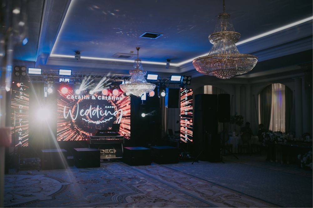 DJ Nuntă/Botez/Party – Sistem audio profesional & lumină