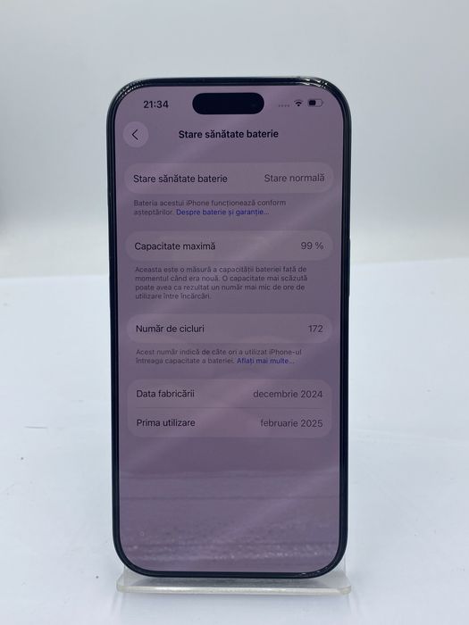 Iphone 16 Pro 128 Gb 99 % Baterie / Garantie / Factura #48128