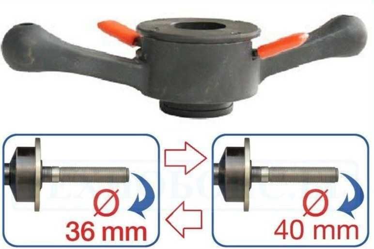 Ръкохватка за баланс машина - бърза гайка 36мм и 40мм