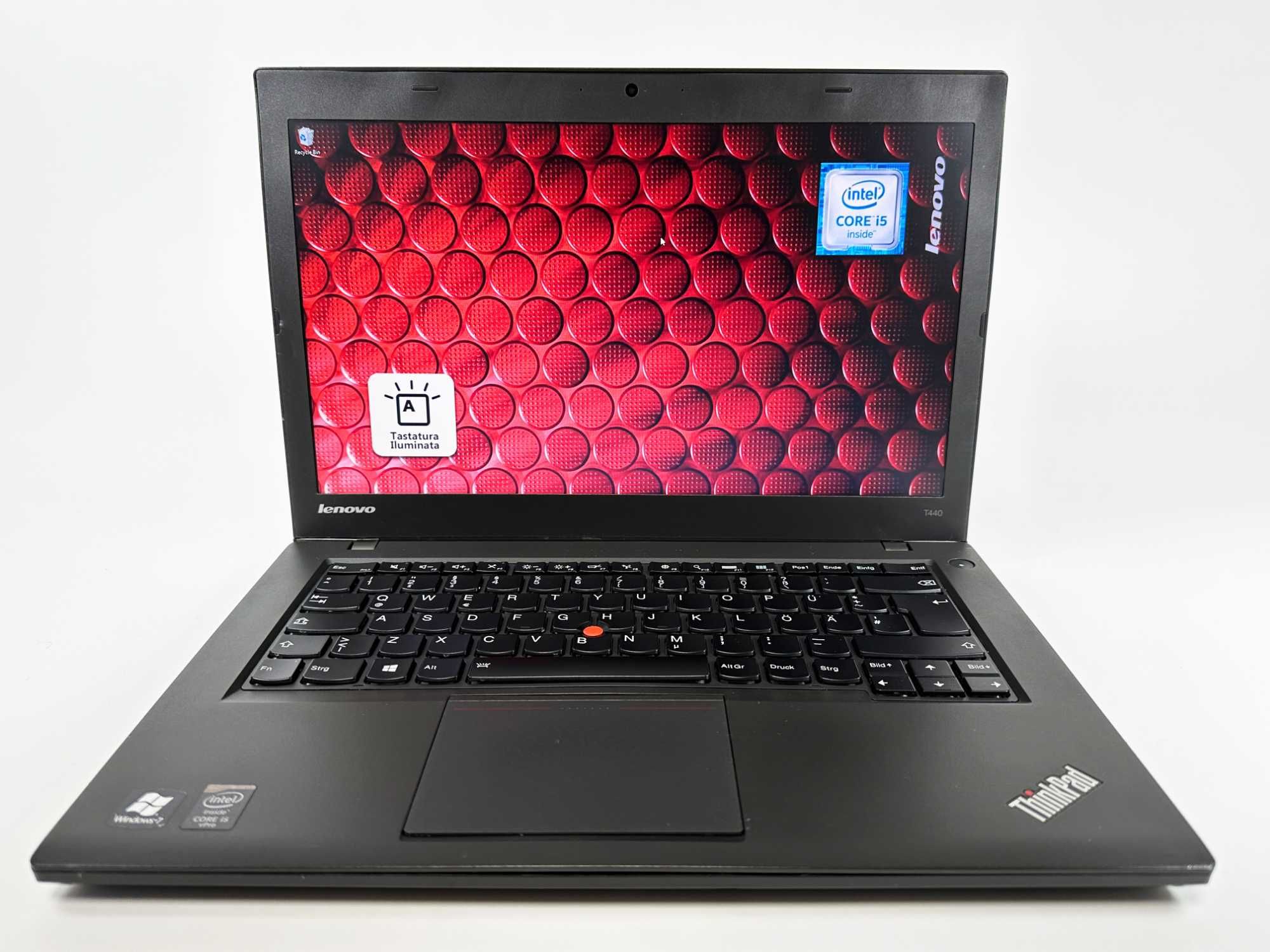 Laptop Lenovo Thinkpad T440 i5 SSD Business CA NOU Garantie 12 luni