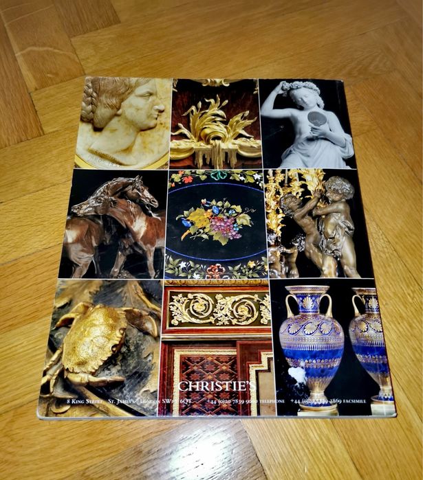 Каталог книга на търг Кристи  Лондон за разпродажба аукционен   !