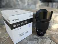 Obiectiv sigma 85mm f1.4 nikon