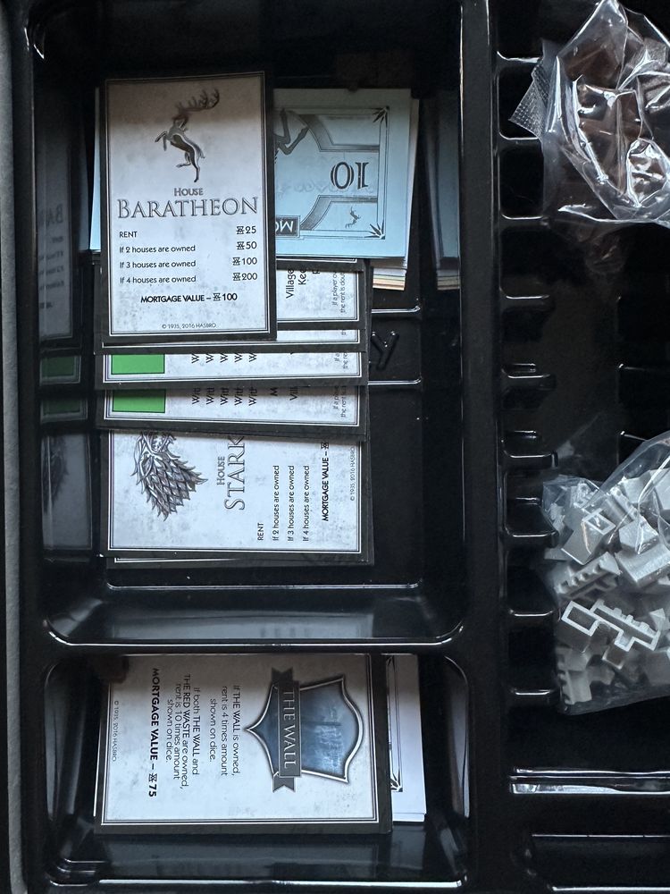 Monopoly Game of Thrones edition