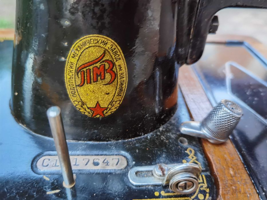 Руска шевна машина Подольск 1-А (копие на Singer 15) – 1951 г.,отлична