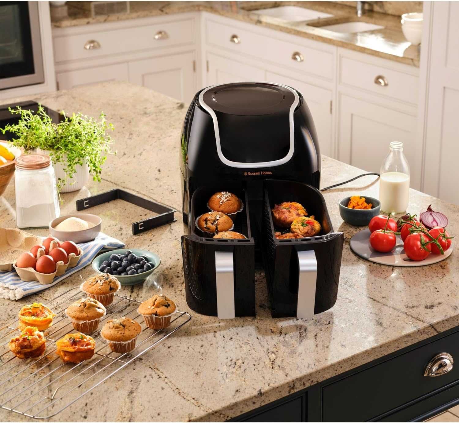 Фритюрник Russell Hobbs SatisFry Snappi Dual Basket (27290-56)