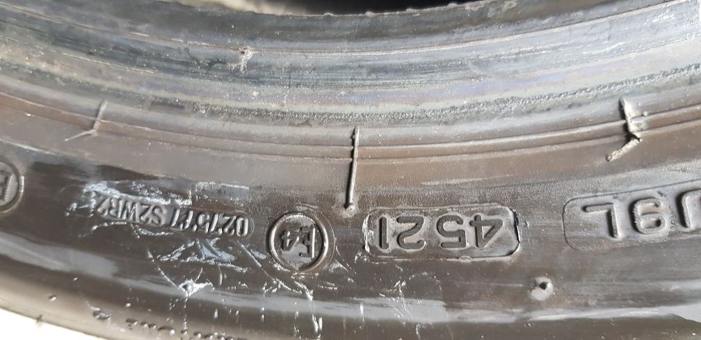 Летни гуми-2021г./45с.-18цола-225/50-1бр.-130лв."BRIDGESTONE "
