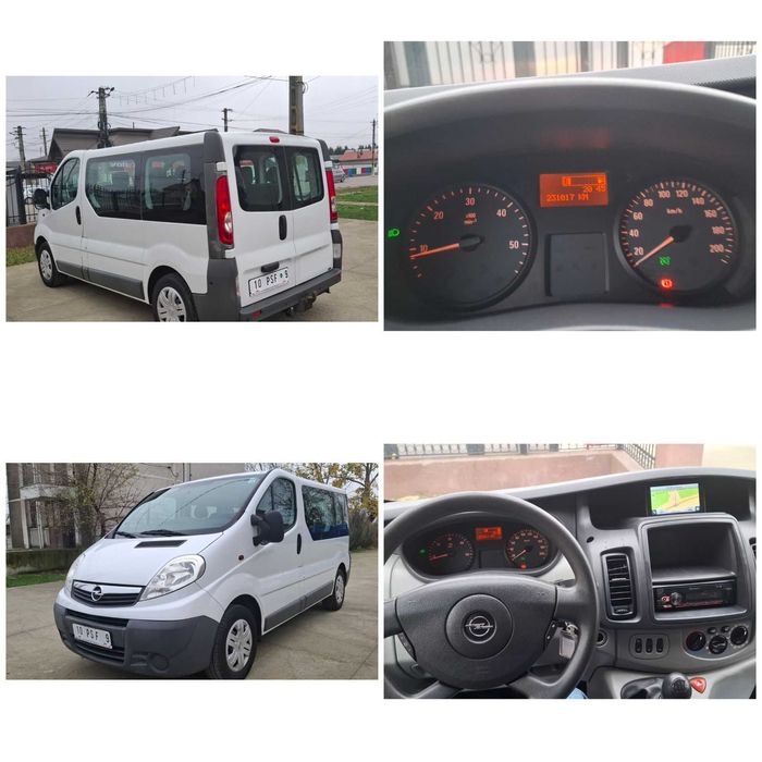 Opel Vivaro Grand Pansager 8+1/An 2012/Euro 5/2.0 D/AC/Navi/Imp Olanda