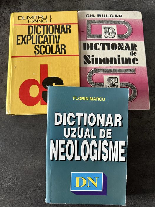 Dictionar sinonime neologisme explicativ