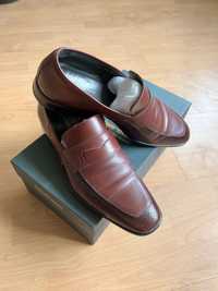 Шикарные мужские туфли, ручной работы Moreschi, Италия.
