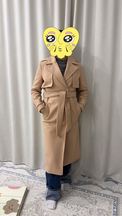 Продам стильное демисезонное пальто