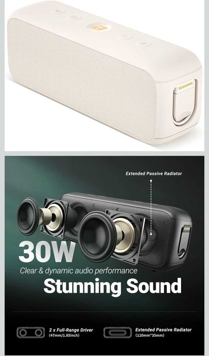 Super Boxa Wireless BOGASING G4 50W și G6 de 30W. (Ca Marshall, JBL)