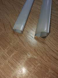 алюминиевый профиль для светодиодных лент(угловые и прямые)