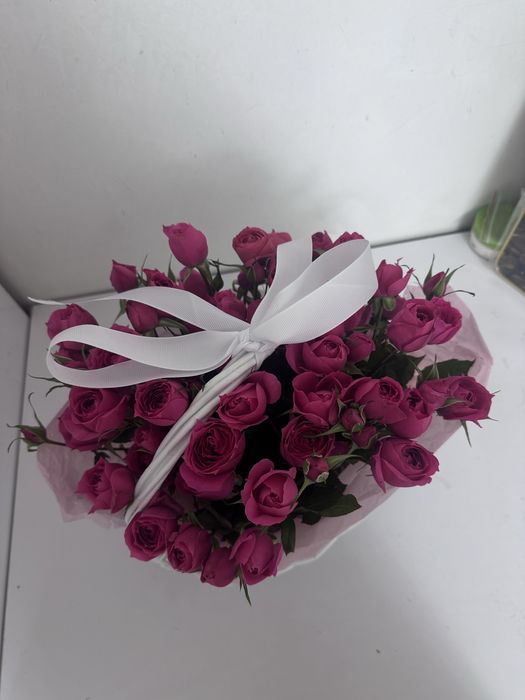 Цветы в карзине милые