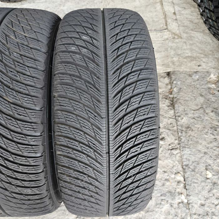 2 зимни гуми 225/45R18 Michelin Pilot Alpin 5 XL 95V M+S 3PMFS с борд