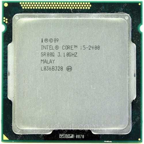 Процессор Intel Core i5 2400 4 ядер 4 поток 3.4 Ghz