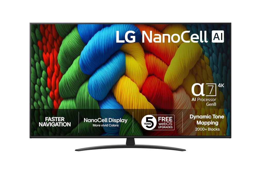 Телевизор LG 43NANO81A6A 43" Nanocell (2025) Индонезия  2 goda garanti