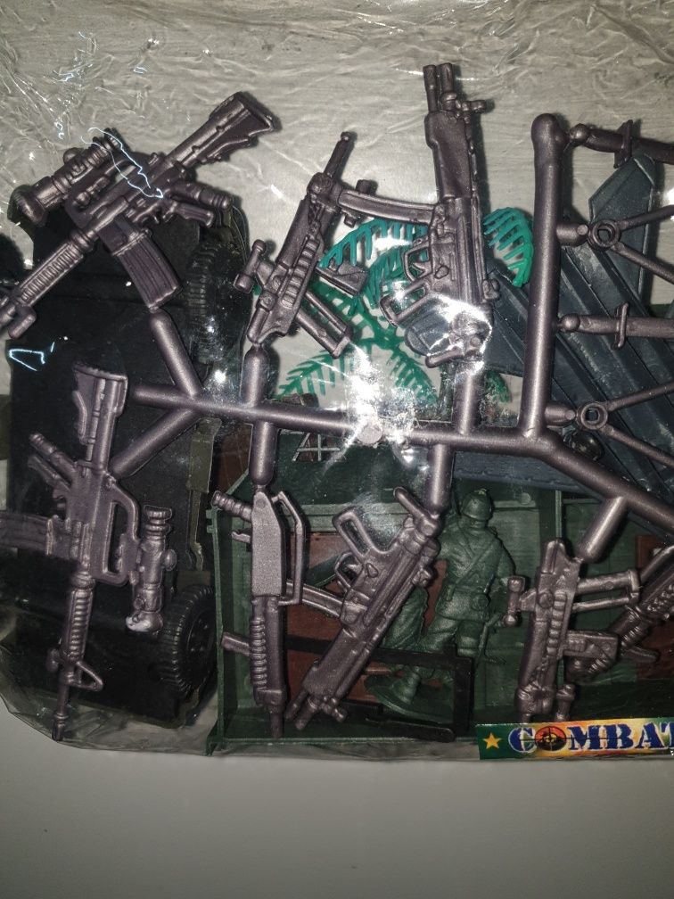 Set soldați plastic WW2 și accesorii