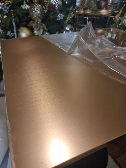 Blat Masa Gold INOX Restaurant,Bar ,Cafenea 45x45x72cm