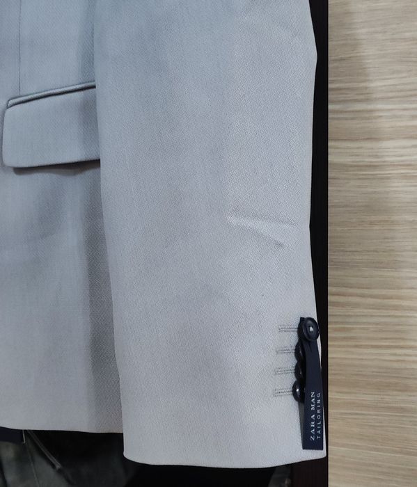 Costum bărbați gri  nou Zara Man Tailoring