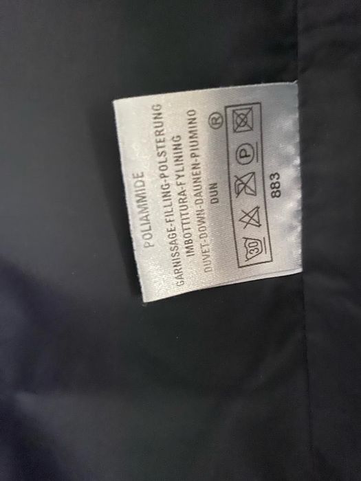 Черна дамска зимна  пухинка