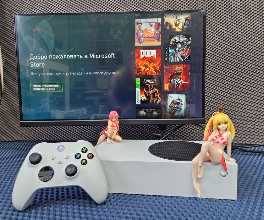 Xbox Series S/ SSD/ коробка/геймпад оригинал новый/супер состояние.