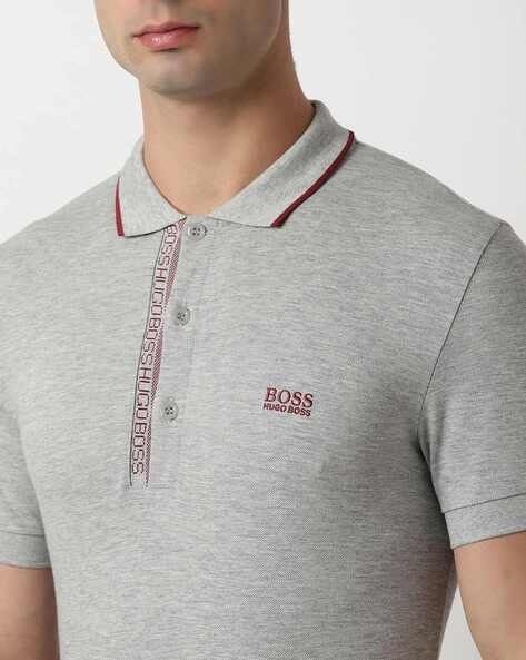 Hugo Boss Paule Slim Fit Cotton Polo T-shirt