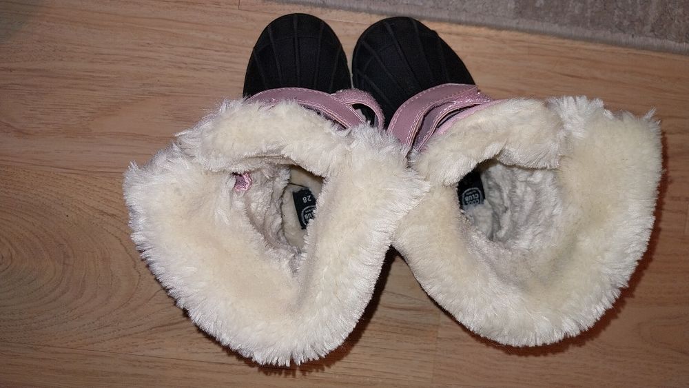 Cizme de zapada cu blana pentru fete