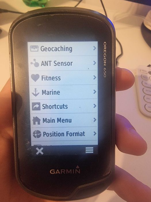 gps drumetii montane garmin oregon 650