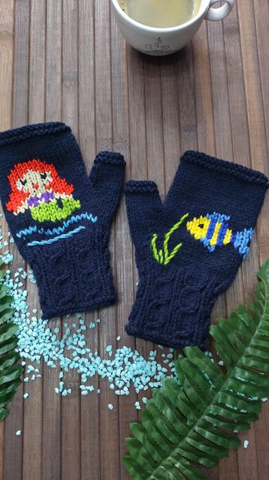 Дамски ръкавици без пръсти