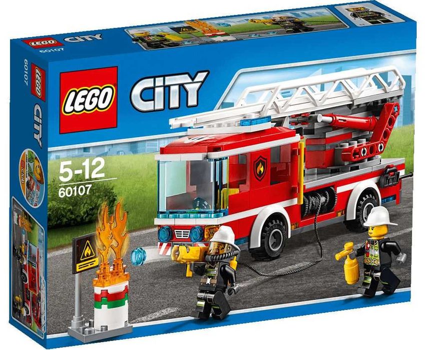 НОВО LEGO City 60107 - Fire Ladder Truck