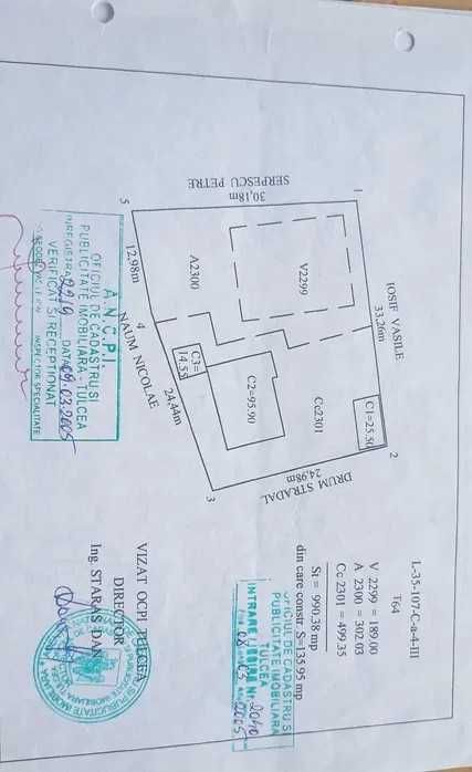 Casă + teren 990 mp