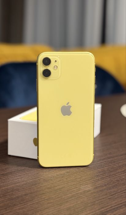 Iphone 11 Yellow, stare buna, liber de rețea