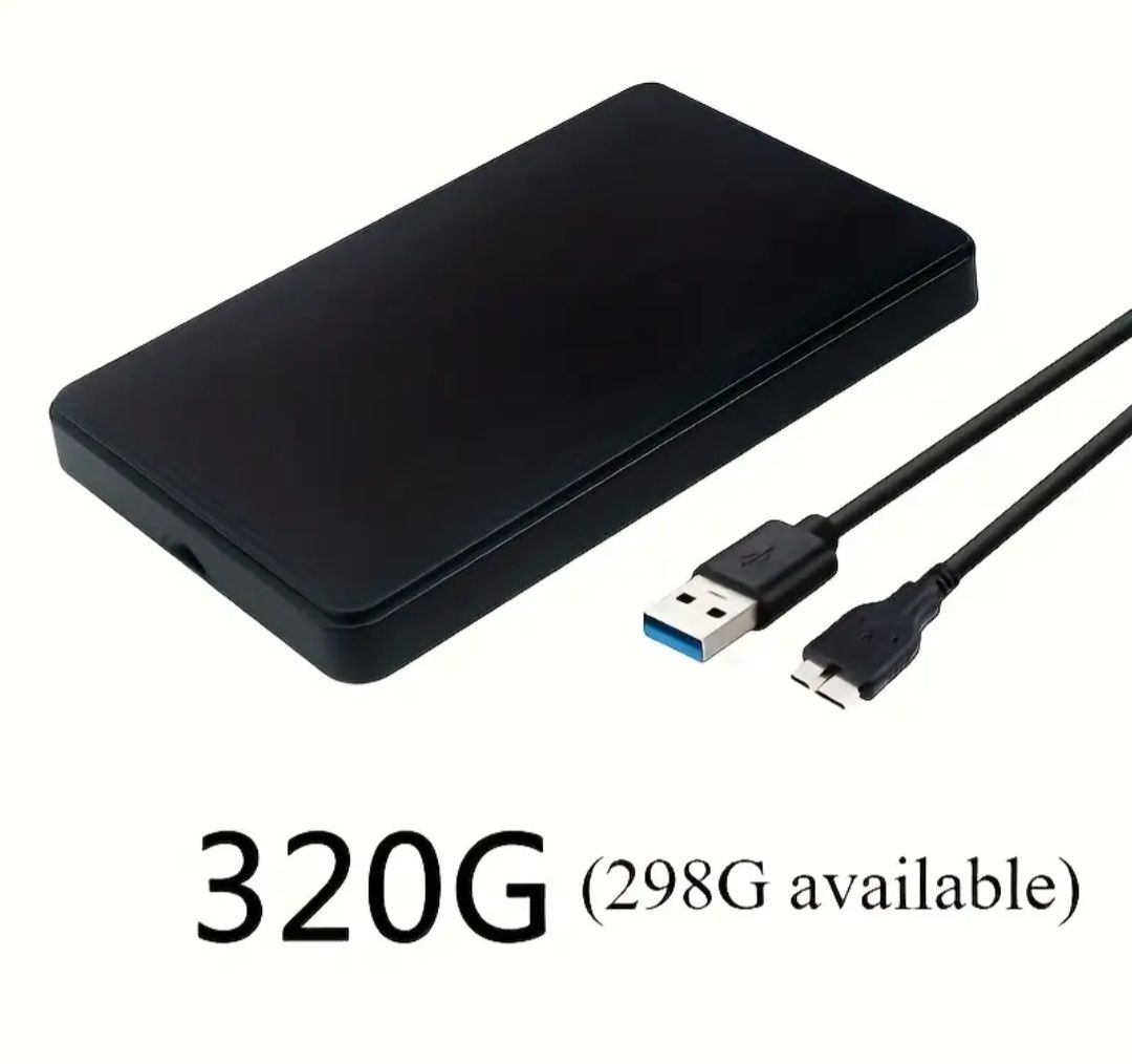 Внешний диск, хард 320GB USB 3.0