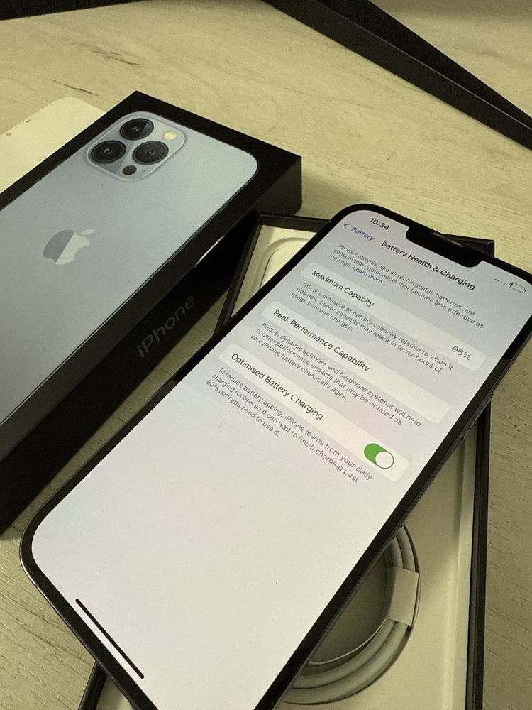 Iphone 13 Pro Max 128Gb Full Box intretinut
