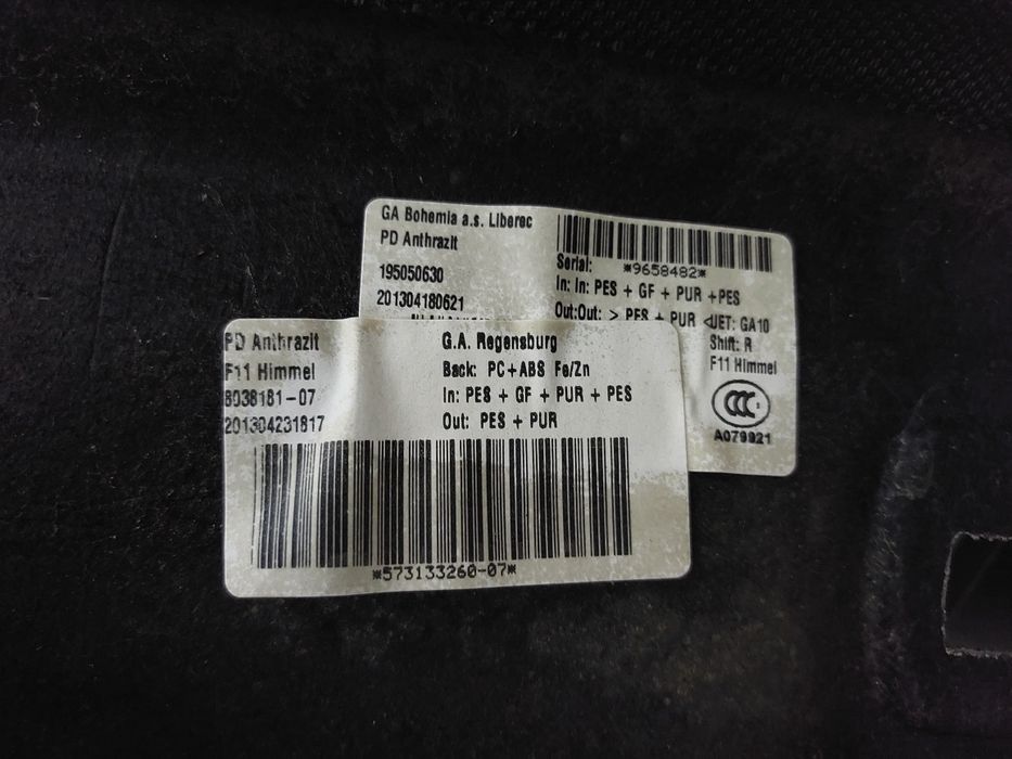 Plafon interior BMW F11  Anthrazit cu panoramic Cod 8038181